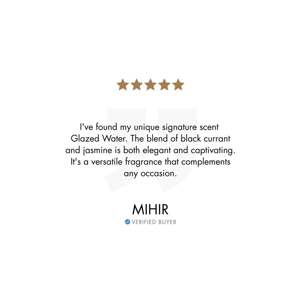 Glazed Water