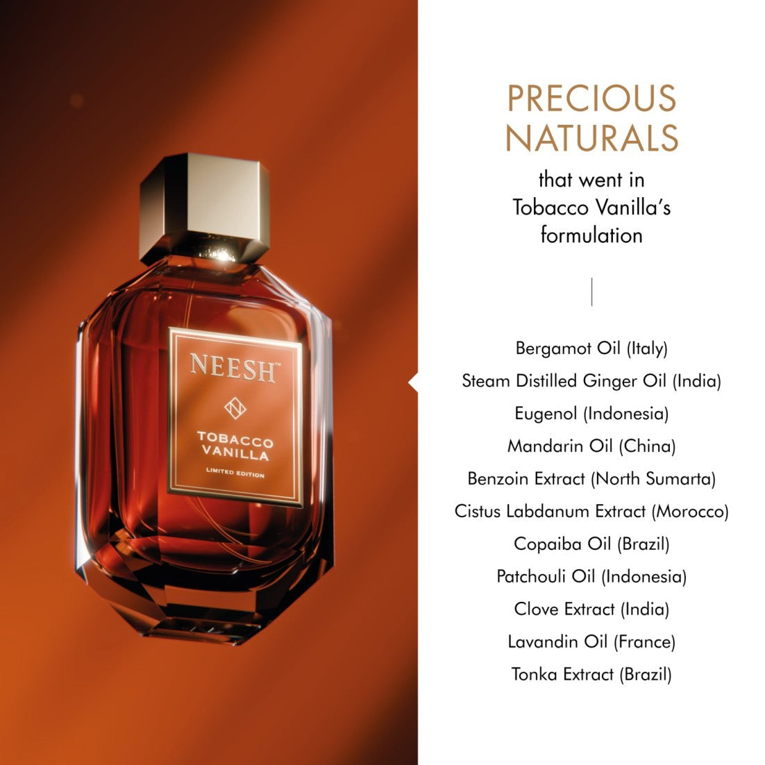 tobacco and vanilla perfume Tom Ford Vanille up box completes the design Tobacco Vanilla Reserve Eau de